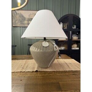 Ceramic Table Lamp Tan - Threshold designed with Studio McGee RARE